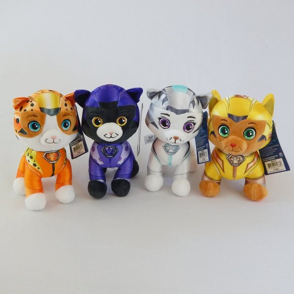 Paw Patrol Toys Lot 4 Paw Patrol Cat Pack Plush Set Shade Rory Wild